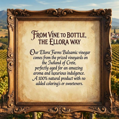 Ellora Farms, Balsamic Vinegar in glass spray bottle, Clog-free, Single Origin Greece, all-natural, 3.38 oz, Pack of 2