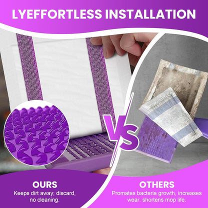 Pure Realm 40 Cout Power Mop Pads Refills for Powermop , Multi-Surface Disposablen swiffer Power Mop Pads，Unscented Spray Cleaning Repalcement Pads Refill
