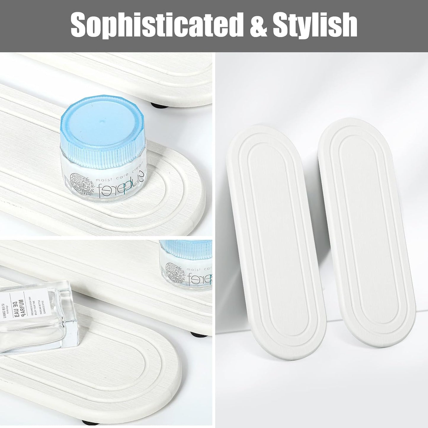 3PCS Water Absorbing Stone Tray, Fast Drying Stone Sink Tray, Stones Soap Trays, Water Absorbent Diatomite Trays, Diatomite Coasters for Kitchen Sink Bathroom Counter, Hand Soap Dish & Holders