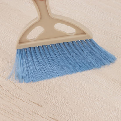 Mini Dustpan and Brush Set Portable Small Broom with Dust Pan Handheld Hangable Whisk Broom and Dust Pan for Home, Kitchen, Table, Office, Car 1 Pcs (Green)