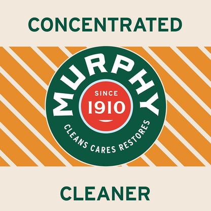 Murphy Oil Soap Concentrated Formula, Wood Cleaner, No-Rinse Floor Cleaner, Citronella Oil Scent, 32 fl oz Bottle (3 Pack)