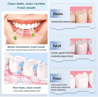 2PCS SP-6 Toothpaste, SP6 Probiotic Toothpaste, Fresh Breath, Deep Cleaning Care