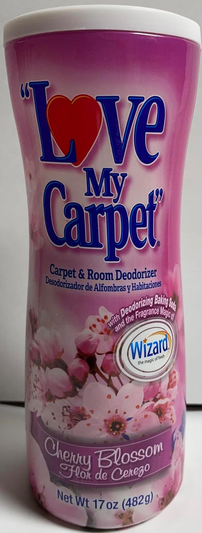 Love My Carpet 2-in-1 Carpet & Room Deodorizer (2-Pack) (cherry blossom, 2)
