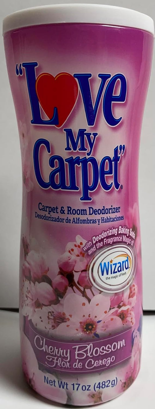 Love My Carpet 2-in-1 Carpet & Room Deodorizer (2-Pack) (cherry blossom, 2)