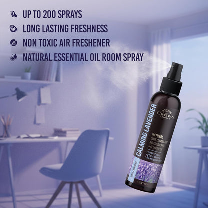 Non-Toxic Odor Eliminator,Natural Cedar Air Freshener Spray for Clothes Storage & Moth Repellent,Closet & Couch Deodorizer,Long Lasting Bathroom & Toilet Freshener, Safe for Kids & Pets-4 oz Pack of 1