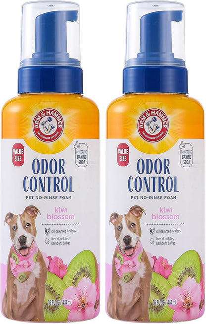 Arm & Hammer for Pets Super Deodorizing Dog Spray with Baking Soda for Odor Control, Freshens Coat Between Baths, pH Balanced Formula for Dogs, 8 Fl Oz - 2 Pack