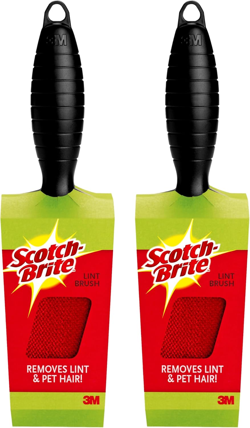 Scotch-Brite Everyday Clean Lint Roller, 95 Sheets, Multi-Purpose Pet Hair, Fuzz, and Lint Remover for Clothes, Furniture, Vehicle Upholstery, and More