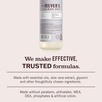 MRS. MEYER'S CLEAN DAY Liquid Dish Soap, Lemon Verbena, 16 fl. Oz