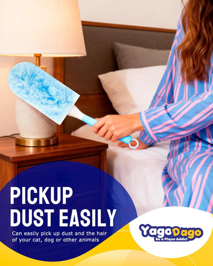 20 Count Duster Refill Compatible with Swiffer Hand Duster, Lavender Flavor Disposable Heavy Duty Duster Refills, Dusters Refills for Cleaning, Blinds & Ceiling Fan (Handle is Not Included)