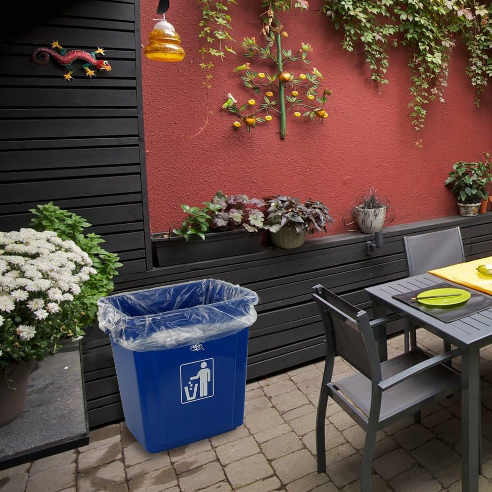 18 Gallon Clear Large Trash Bag, 95 Counts