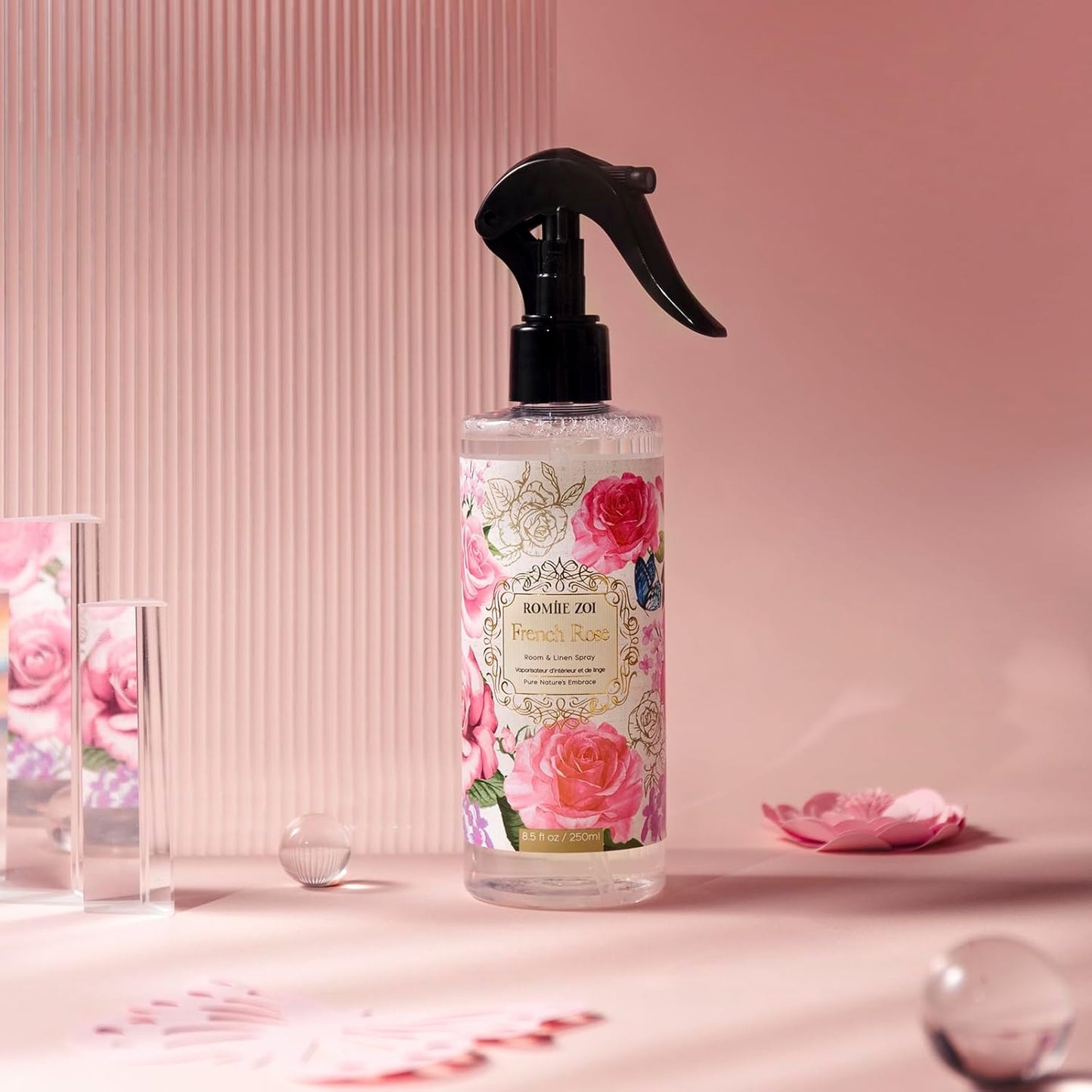 ROMIIE ZOI Room Spray Lemon, Air Freshener Spray Made with Natural Plant Extract, Scented Room Spray for Home Fragrance Fabric Spray Freshener 8.5 FL OZ