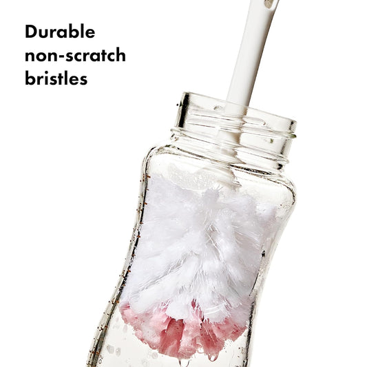 OXO Tot Bottle Brush with Stand, Baby Bottle Brush