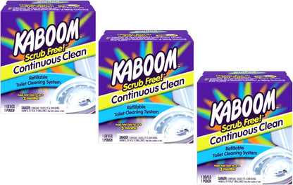 Church And Dwight 35113" kaboom Scrub Free Toilet Cleaning System (Pack of 2)