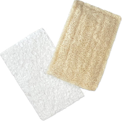 Full Circle Agave Leaf Scour Pads – Pack of 3 – Maximum Strength, Non-Scratch Dish Scrubber Made with Plant-Based & Recycled Materials, Safe for Nonstick