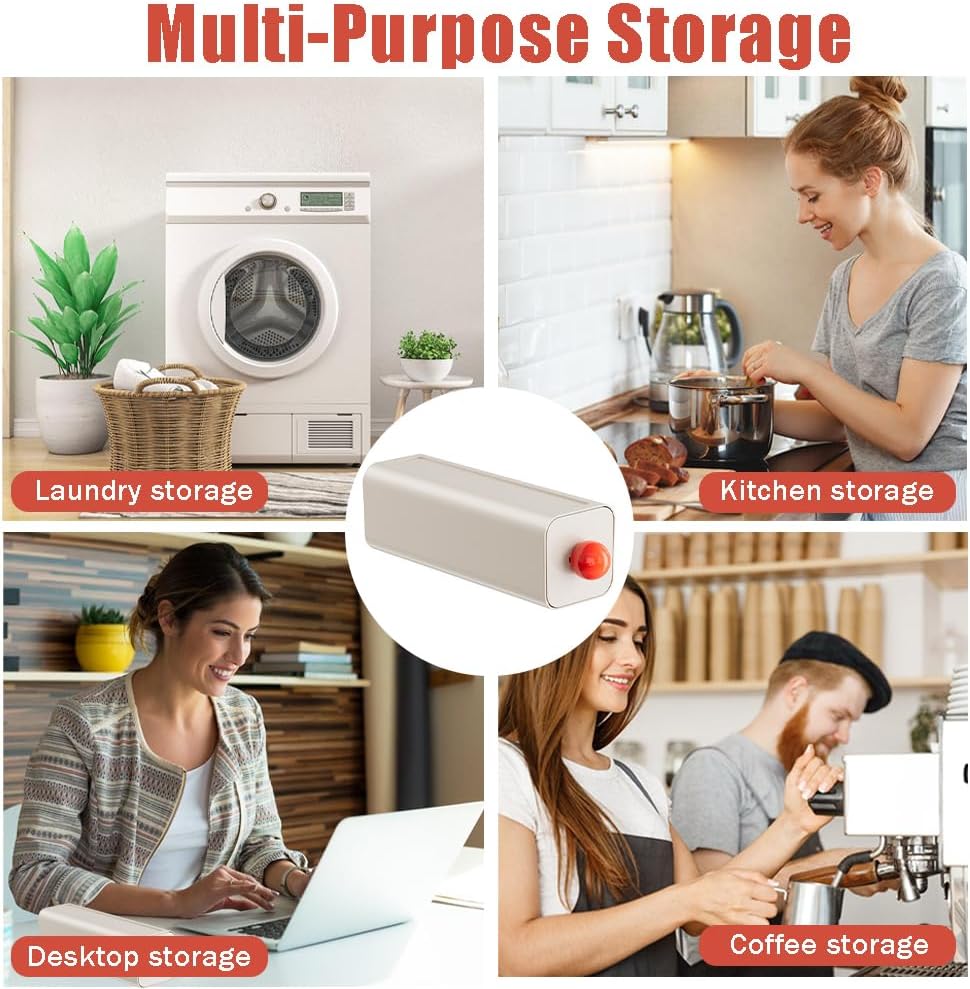 OULIGET Dishwasher Pods Storage Container,Hanging Storage Drawer for Detergent,Wall Kitchen Sink Cabinet Door Holder Storing for Laundry Pods Packaged Food Candy
