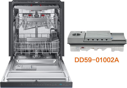 DD59-01002A Detergent & Rinse Aid Dispenser Assembly for Samsung Dishwasher OEM Replacement Parts