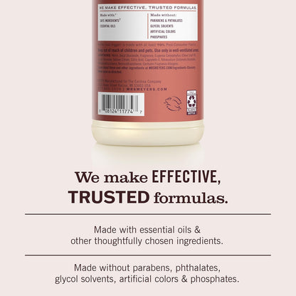 MRS. MEYER'S CLEAN DAY Multi-Surface Everyday Cleaner, Fall Leaves Scent, 16 Fl Oz Bottle