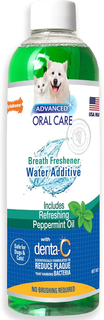 Nylabone Advanced Oral Care Pet Dental Foam Tartar Remover & Breath Freshener for Dogs, Dog Teeth-Cleaning, 4 oz.