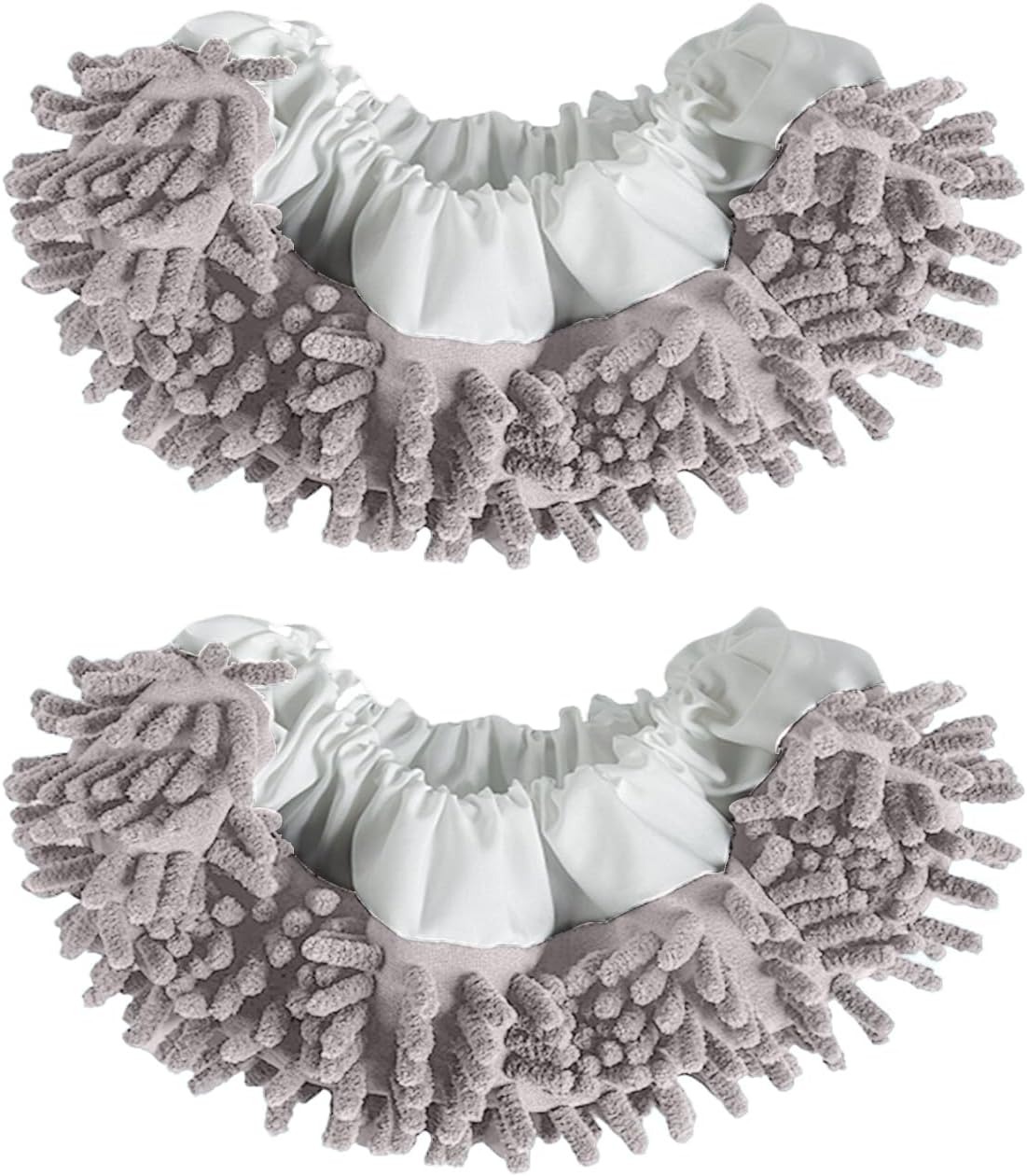 Mop Slippers Socks Floor Cleaning,Microfiber Shoe Covers dust Washable Reusable for Woman Man House Kitchen