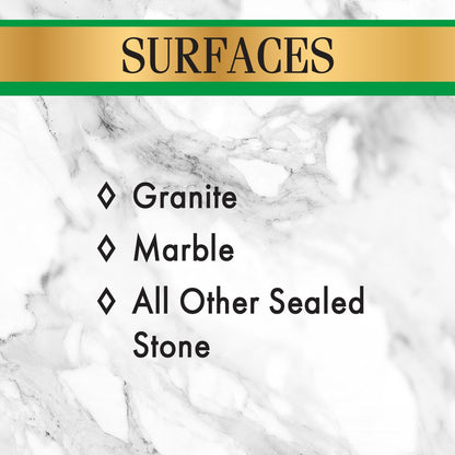 Stone Care International Granite Stone Polish - 24 Ounce - for Granite Marble Soapstone Quartz Quartzite Slate Limestone Corian Laminate Tile Countertop