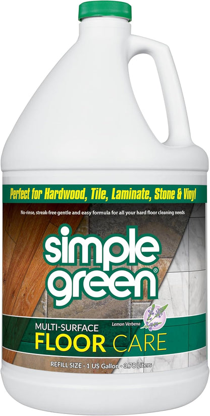 Multi-Surface Floor Care - Cleans Hardwood, Vinyl, Laminate, Tile, Concrete and Other Wood - pH Neutral Floor Cleaner 32oz