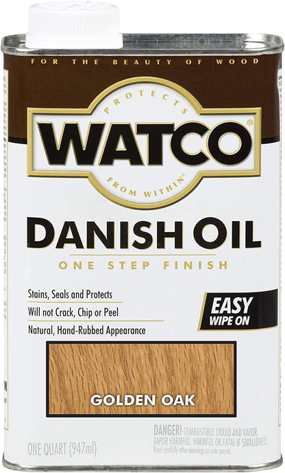 Watco Danish Oil Wood Finish Spray, 11.25 oz, Dark Walnut