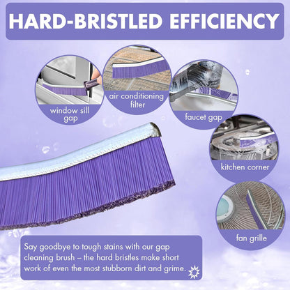 IBB 3pcs Crevice Gaps Cleaning Brush,2023 New Cleaning Brush for Small Spaces,Durable & Thin Crevice Cleaning Brush,Deep Cleaning Brush Supplies for Kitchen Surfaces & Window Track & Stubborn Stains