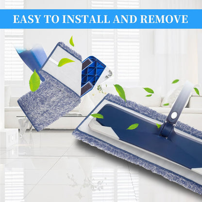 6 Pack Deep Clean Pads Replacement for Bona Family of Mops, Washable & Reusable Microfiber Cleaning Pad for Hardwood and Multi-Surface Floors Cleaning Head, Wet/Dry Mop