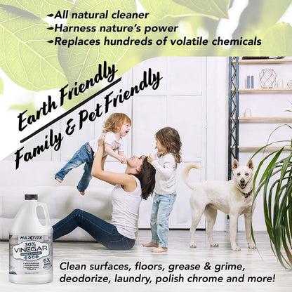 MaxTite Ultra-Strength 30% Vinegar for Home & Garden Cleaning (1 Gallon)