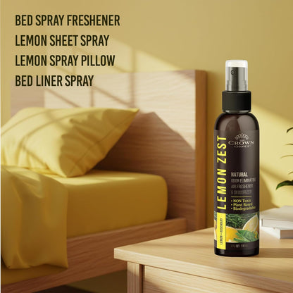 Non-Toxic Odor Eliminator,Natural Cedar Air Freshener Spray for Clothes Storage & Moth Repellent,Closet & Couch Deodorizer,Long Lasting Bathroom & Toilet Freshener, Safe for Kids & Pets-4 oz Pack of 1