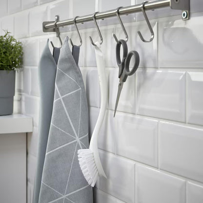Ikea Easily Handable White Dish-Washing Brush (Pack of 2)