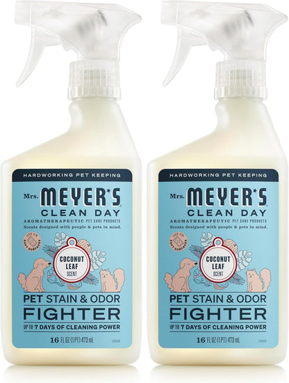 Mrs. MEYER'S CLEAN DAY Pet Stain & Odor Fighter, Orange Blossom Scent, 16oz