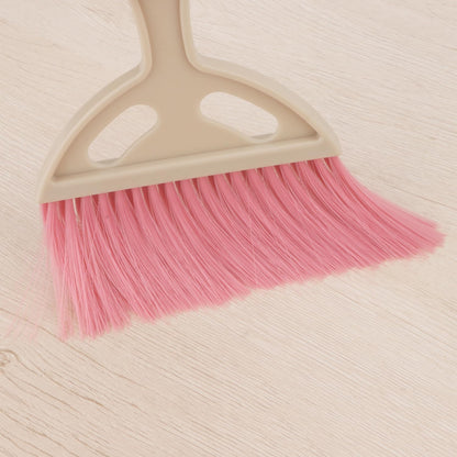 Mini Dustpan and Brush Set Portable Small Broom with Dust Pan Handheld Hangable Whisk Broom and Dust Pan for Home, Kitchen, Table, Office, Car 1 Pcs (Green)