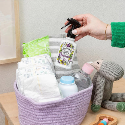 Baby-Pourri Little Stinker Diaper Pail Deodorizer Spray, 3.4 Fl Oz, Up to 150 Uses, Odor Freshener with Essential Oils, Nursery Essentials, Lavender, Bergamot, Eucalyptus & Vanilla Scent