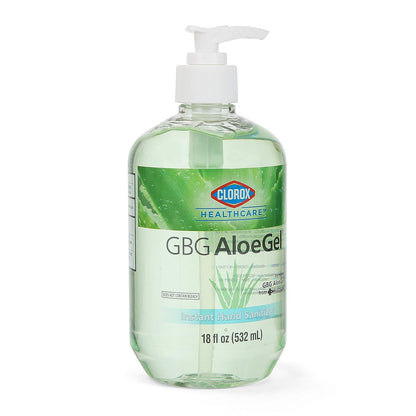 Clorox Healthcare GBG AloeGel Hand Sanitizer Wipes, Bleach-Free Sanitizing Wipes for Hands with 71% Ethyl Alcohol and Aloe - FDA Registered, Resealable Travel Pouch, 20 Count