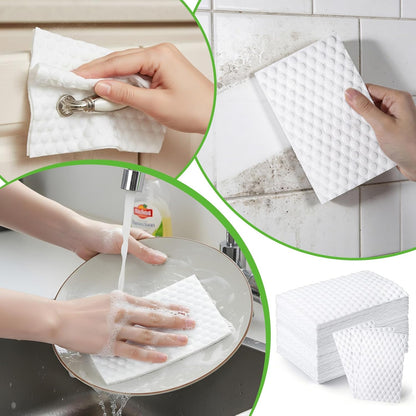 20 Pcs Magic Sponge Eraser Sheets, Melamine Foam Sheet, Convex Point Melamine Sponge for Deep Cleaning, Disposable Magic Cleaning Wipes for Furniture