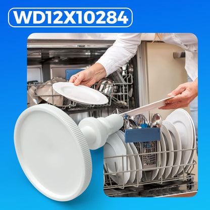 WD12X10284 Rinse Aid Fill Cap for GE Hotpoint JC Penney Kenmore and Montgomery Ward Dishwashers Rinse Aid Dispenser Cap WD12X24238 Fill Cap Assembly Replaces WD12X409 WD12X10024 1472897