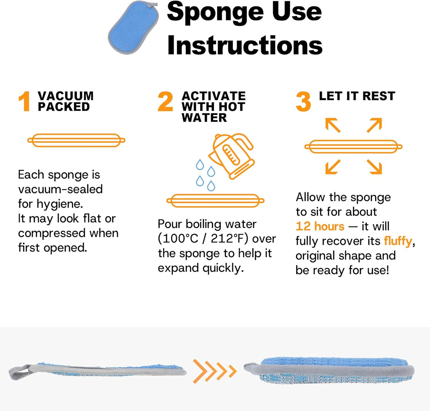 Multi-Purpose Scrub Kitchen Sponges – 12 Pack Dish Sponge, Dual-Sided Non-Scratch Microfiber & Metal Scrubber, Reusable Sponges for Dishes, Pots, Glass, Sink, Stovetop & Bathroom (Gray)