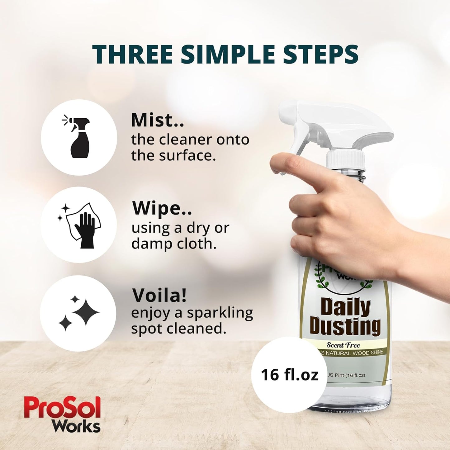 Degreaser Cleaner Heavy Duty Cleaning Spray 16 oz - Kitchen Cleaner for Stubborn Splatters, Stove Top, Grill, Drip Pans, & Oven Cleaner - Safe on All Surfaces - Fresh Scent