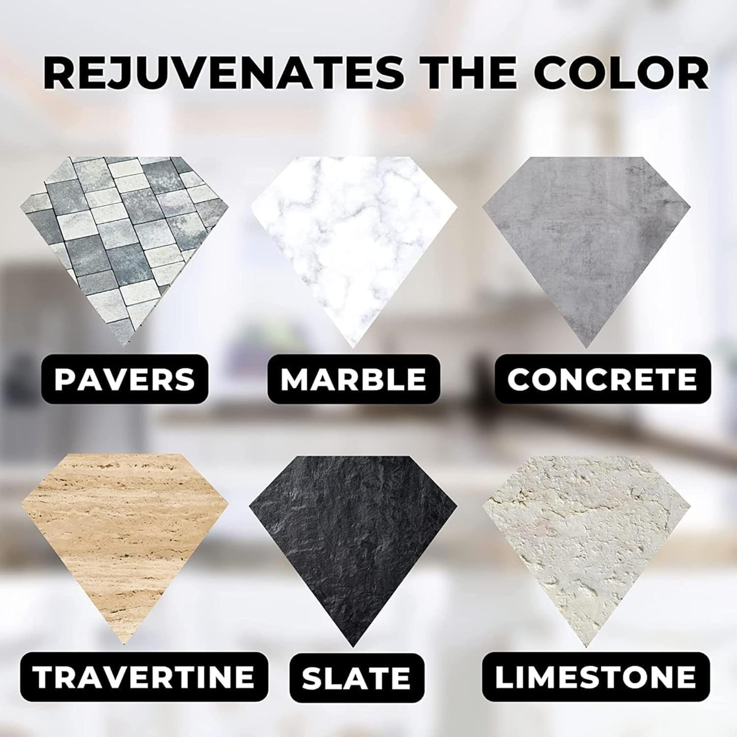 Black Diamond Stoneworks Stone & Tile Intensive Cleaner: Concentrated Deep Cleaner, Marble, Limestone, Travertine, Granite, Slate, Ceramic & Porcelain Tile.