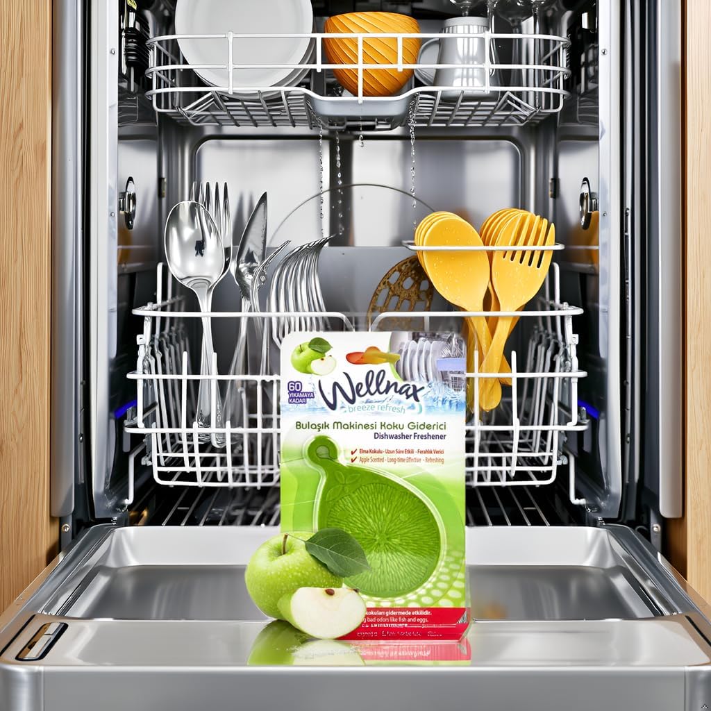 Wellnax Dishwasher Freshener (Green Apple)