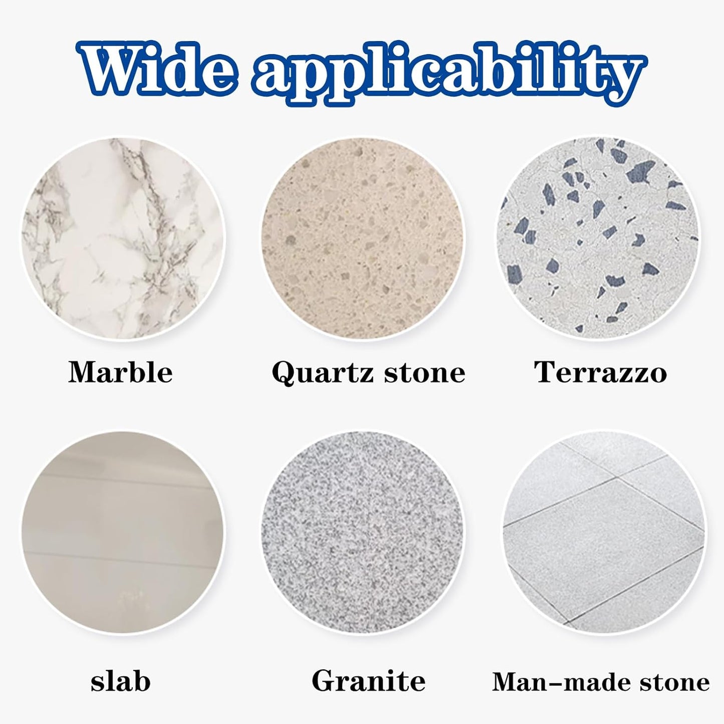 Marble Polishing Paste, Granite Cleaner Countertop, Marble Polish - Professional Polish Compound for Granite, Marble, Quartz & Stone | Restores Shine, Removes Scratches & Etch (10.OZ)
