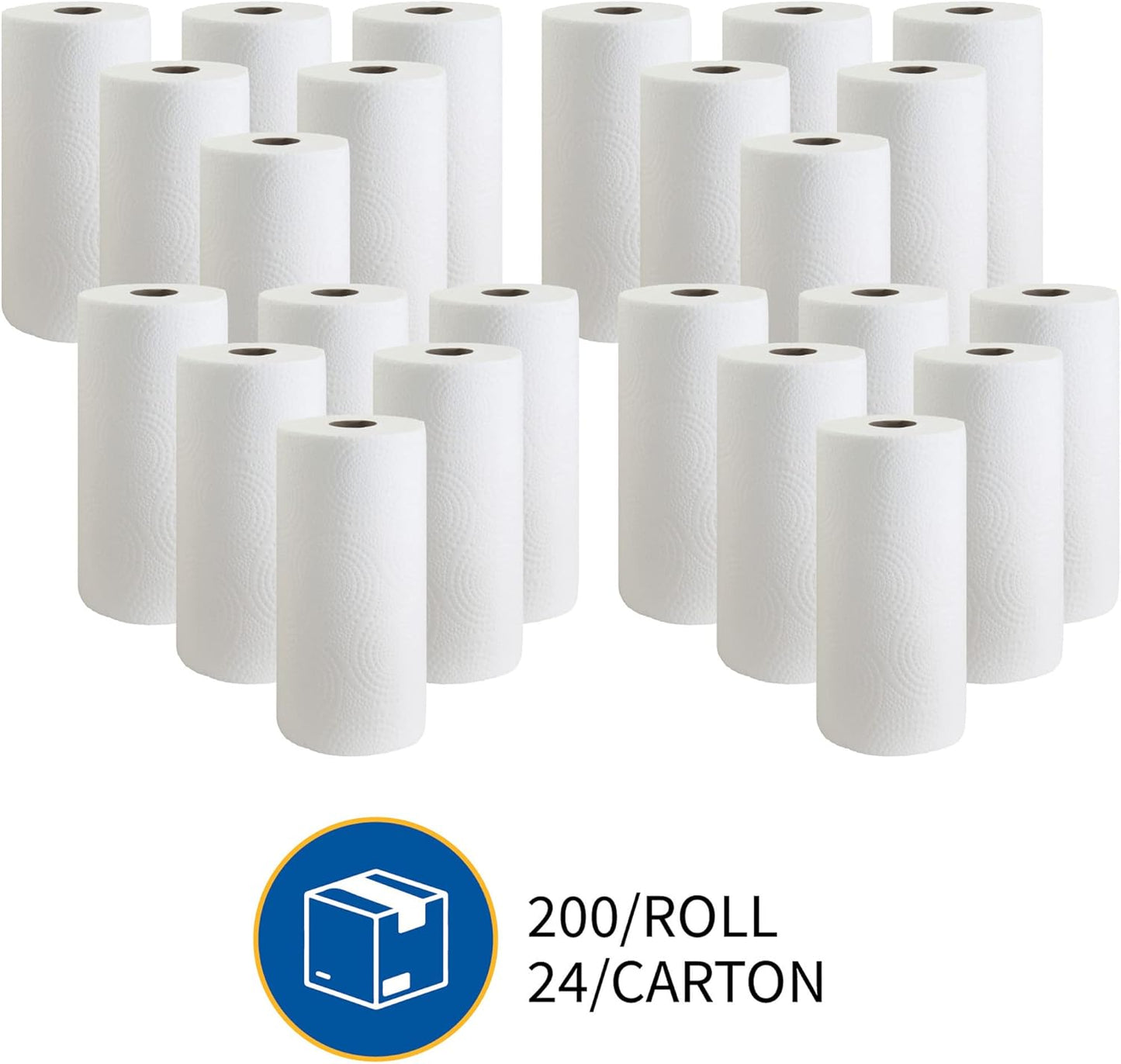 Genuine Joe Kitchen Paper Towels,11" x 4.5", 2-Ply, 170 Sheets/Roll, 30 Count