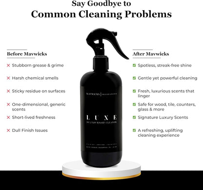 Mavwicks Fragrances All Purpose Cleaner Spray (Goddess) 16 Oz – Multipurpose Surface Cleaning Spray for Kitchen, Bathroom, Floors and Counters, Home and Office, Natural and Non-Toxic