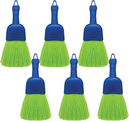 LOLA Whisk Broom, Hand Brush, Durable Bristles, Whisks Away Dirt & Debris, Compact, Hang Hole for Easy Storage, Indoor/Outdoor, 1 Pack