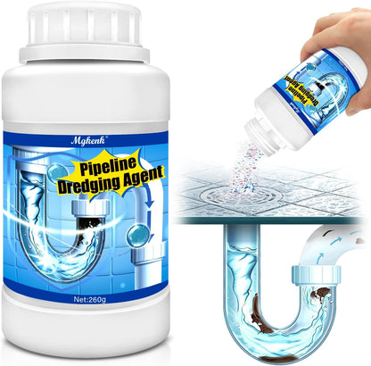 Powerful Pipe Dredging Agent,Drain Clog Remover,Kitchen Drain Cleaner for Unclogs Bathroom and Kitchen Sinks,Drains,Shower Pipes,Tubs & Toilets