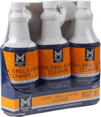 MEMBER´S MARK Oven, Grill and Fryer Cleaner (32 oz, 3 pk.)