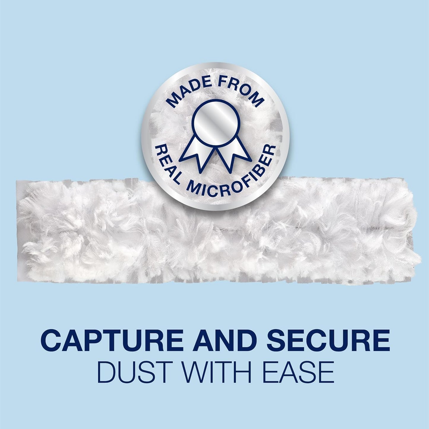 Bona High Performance Dusting System - 1 Extendable Handle, 3 Disposable Dusters, 1 Reusable Duster, & 1 Storage Bag - Extendable Dusting Kit