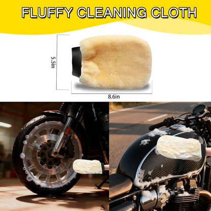 Motorcycle Cleaning Kit, Motorcycle Detailing Wash Kit, Motorcycle Cleaner Brush Tools