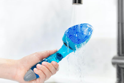 Scotch-Brite Scrub Dots Non-Scratch Soap-Dispensing Dishwand, 1 Count, Keeps Hands Out of The Mess, Fits All Scotch-Brite Refills, Assorted Colors